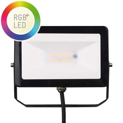 Müller-Licht - Holofote de exterior LED RGBW regulável LED/10W/230V IP65 + comando
