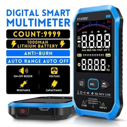 Multímetro 5 V, 1000 mAh