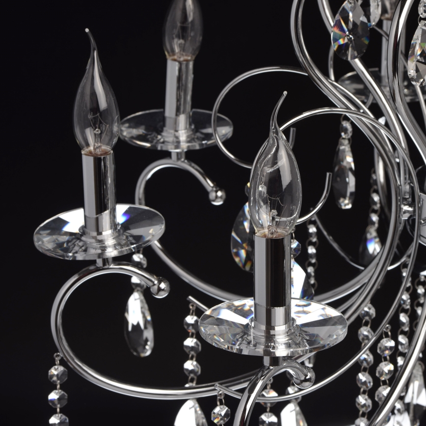 MW-LIGHT - Lustre pendente de cristal ADELE 8xE14/40W/230V