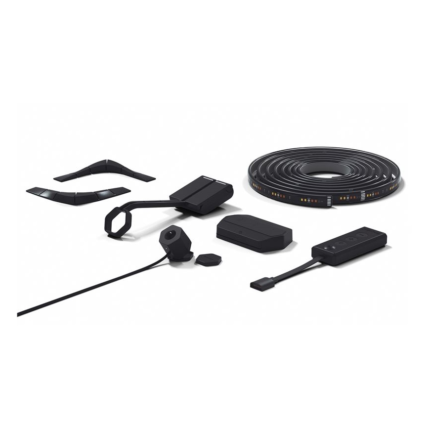 Nanoleaf - Conjunto para espelhamento de ecrã 4D + Lightstrips basic conjunto 4m 65''