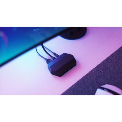 Nanoleaf - Conjunto para espelhamento de ecrã 4D + Lightstrips basic conjunto 4m 65''