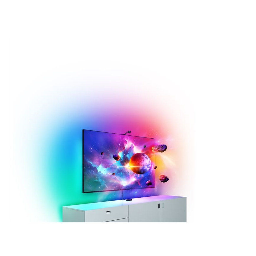 Nanoleaf - Conjunto para espelhamento de ecrã 4D + Lightstrips basic conjunto 4m 65''