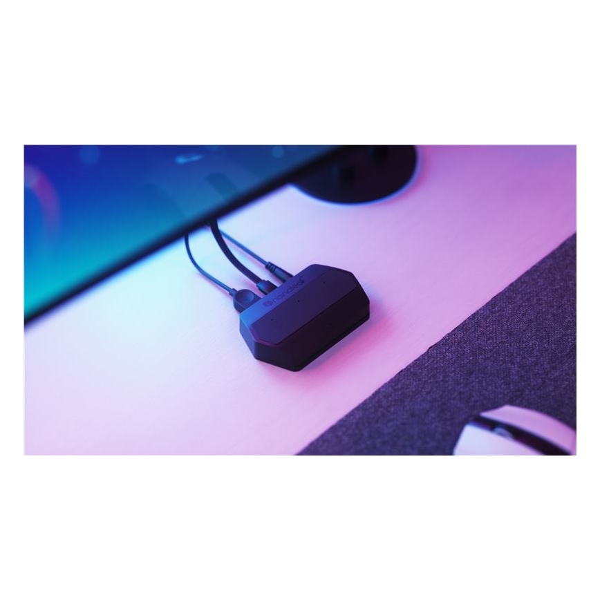 Nanoleaf - Conjunto para espelhamento de ecrã 4D + Lightstrips basic conjunto 5,2m 85''