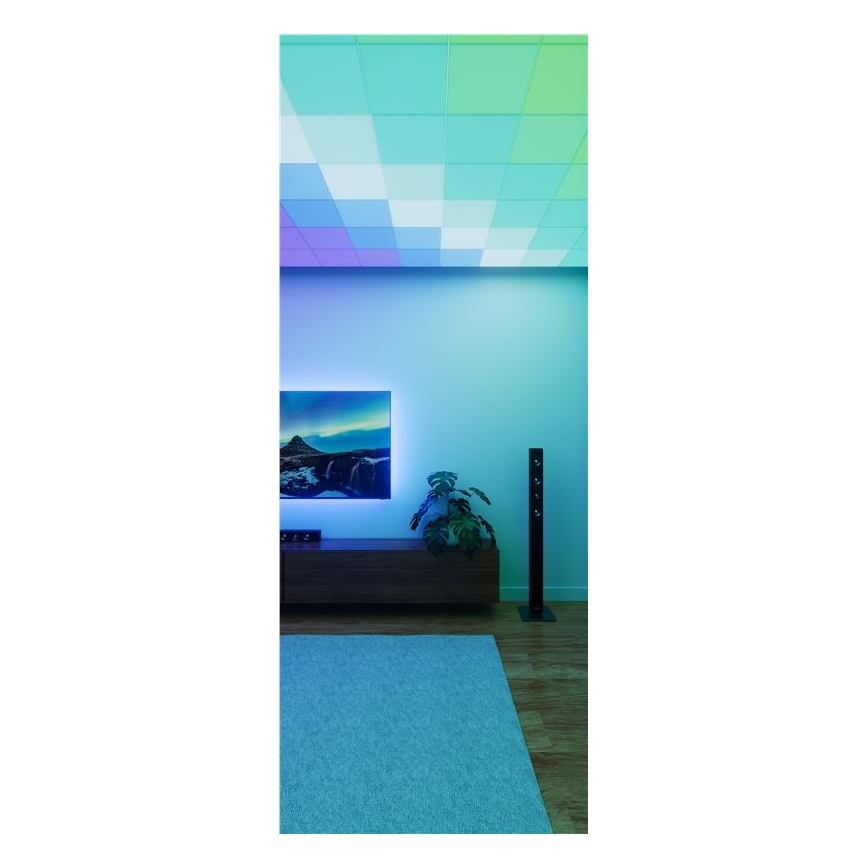Nanoleaf - Kit 3x LED RGBW candeeiro de teto dimerizável SKYLIGHT LED/18W/230V + 2xLED/16W/230V 2700-6500K Wi-Fi