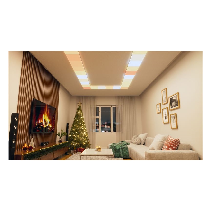 Nanoleaf - Conjunto de extensão LED RGBW Iluminação com regulação SKYLIGHT LED/16W/230V 2700-6500K Wi-Fi