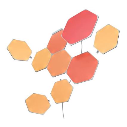 Nanoleaf - CONJUNTO 9x LED RGB Painel com regulação SHAPES HEXAGON LED/2W/230V 1200-6500K Wi-Fi