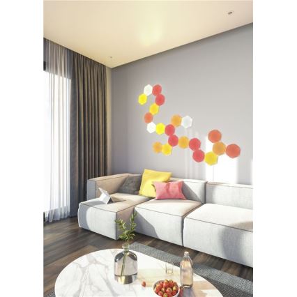 Nanoleaf - CONJUNTO de 15 painéis LED RGB reguláveis LED/2W/230V 1200-6500K Wi-Fi