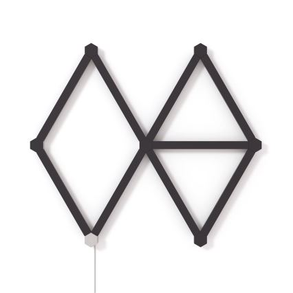 Nanoleaf - Conjunto de coberturas LINES 9 unid. preto mate