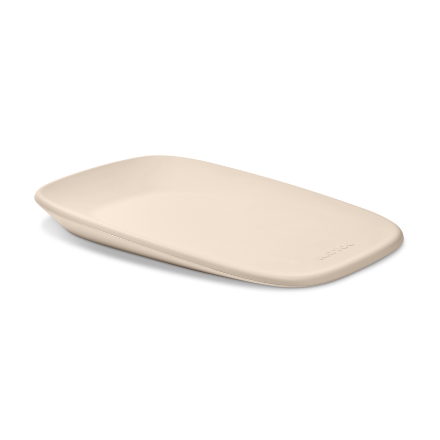 Nattou - Cesto para fraldas e trocador SOFTY 50x70 cm bege