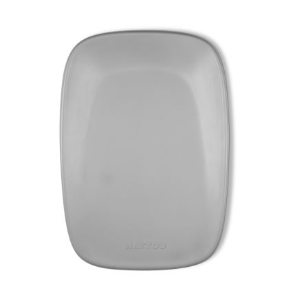 Nattou - Tapete para trocar de roupa SOFTY 50x70 cm cinzento
