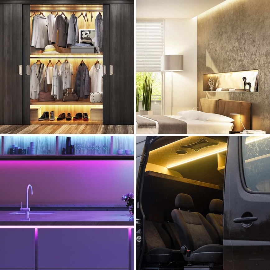 Tira LED RGB com regulação SmartLife 2,4m LED/4W/5V