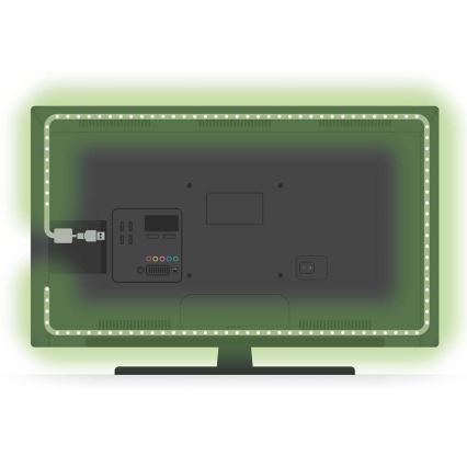 Tira LED RGB com regulação SmartLife 2,4m LED/4W/5V