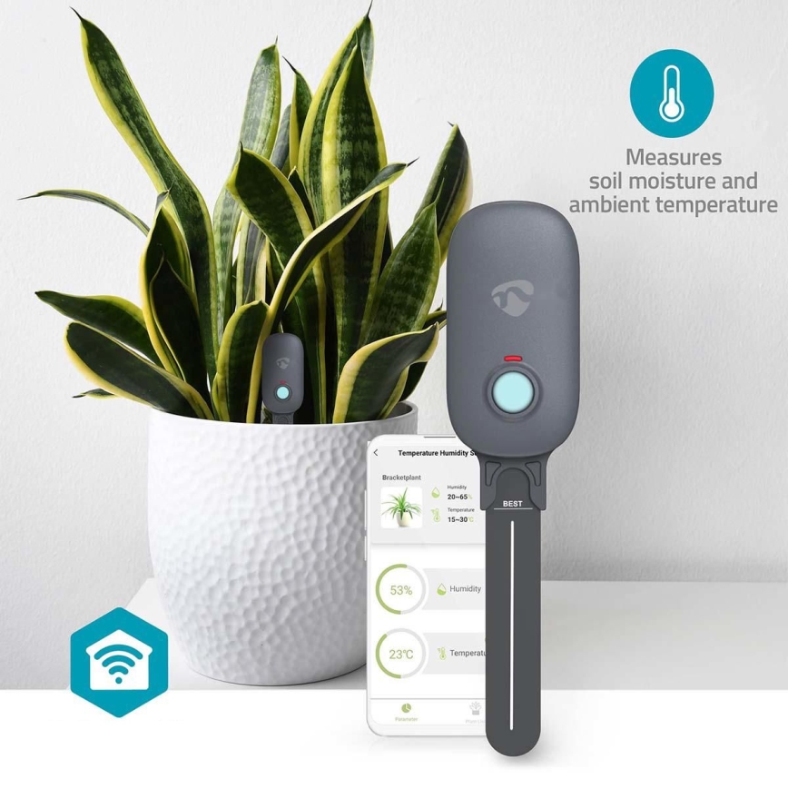 Sensor de humidade do solo 3xAAA Wi-Fi Tuya IP55