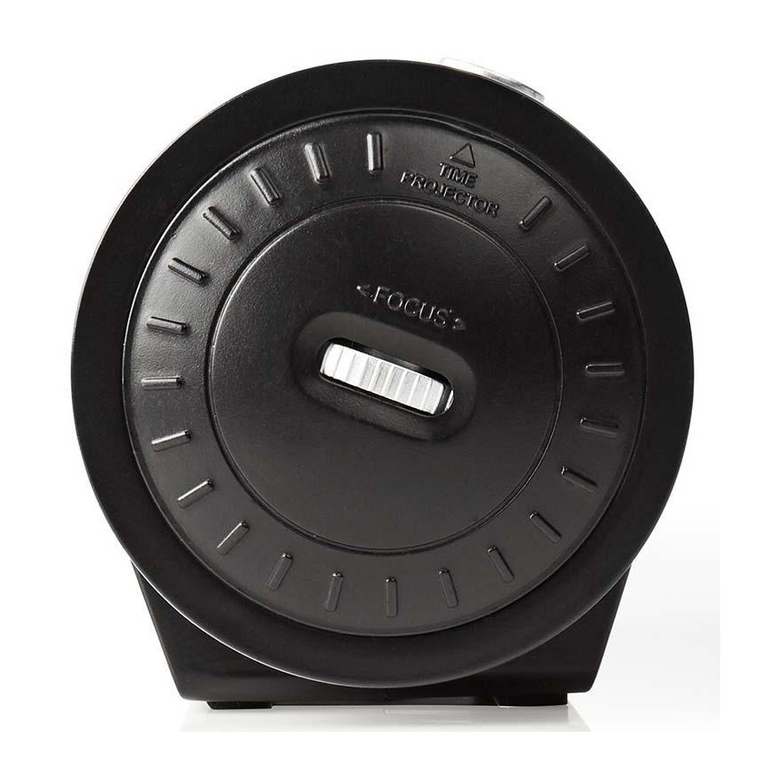 Rádio-despertador com visor LED e projetor 230V