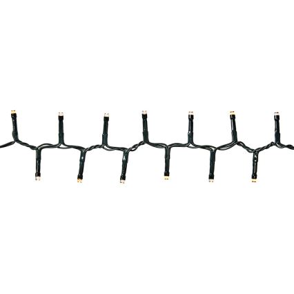 Corrente exterior de Natal LED 700xLED/7 funções 17m IP44 branco quente