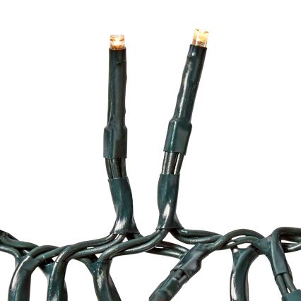 Corrente exterior de Natal LED 1512xLED/7 funções 14m IP44 branco quente