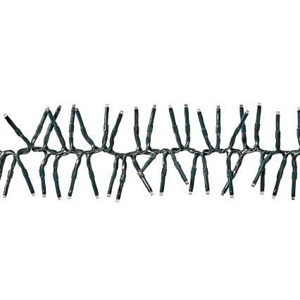 Corrente exterior de Natal LED 576xLED/7 funções 7,2m IP44 branco quente