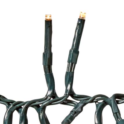 Corrente exterior de Natal LED 768xLED/7 funções 8,6m IP44 branco quente