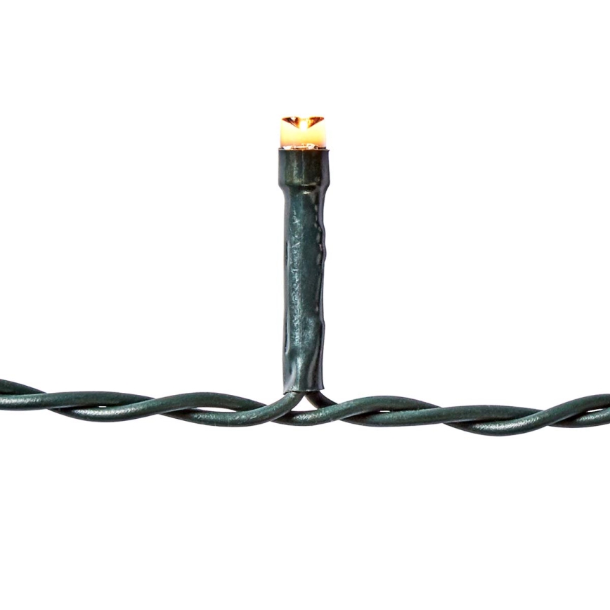 Cortina LED para exterior 180xLED/7 funções 10,9m IP44 branco quente