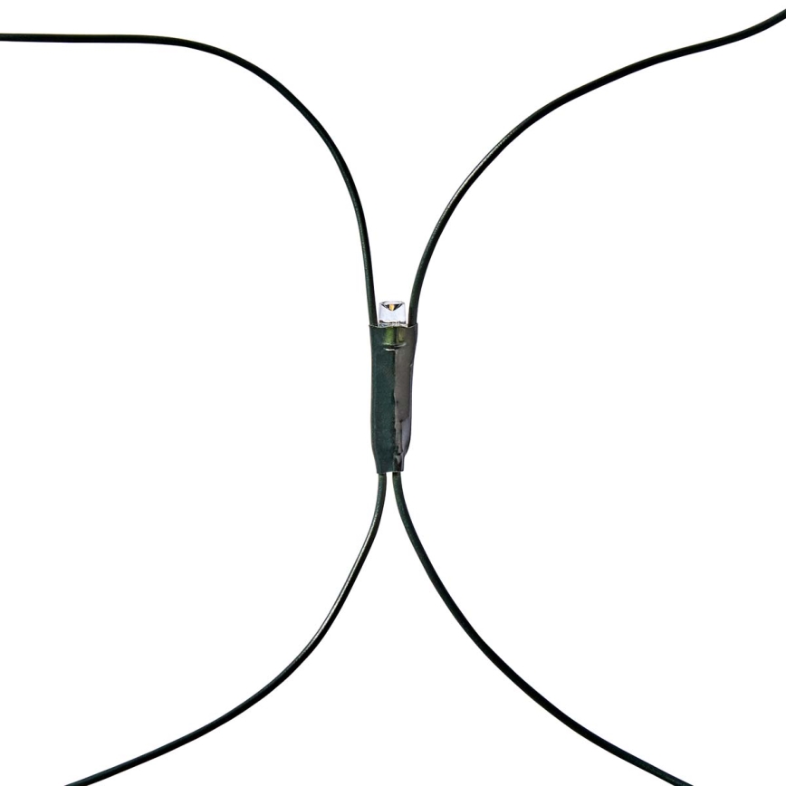 Cortina exterior de Natal LED 320xLED/7 funções 6m IP44 branco quente