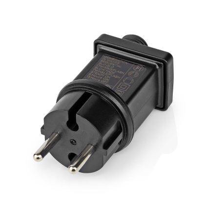 Cortina LED para exterior, 320 LEDs / 7 funções, 6 m, IP44, branco quente