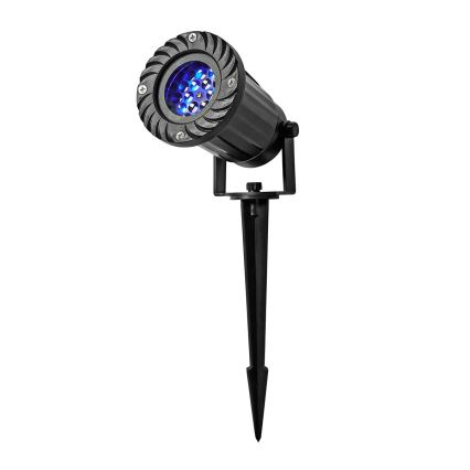 Projetor exterior de Natal com floco de neve LED 5W/230V IP44