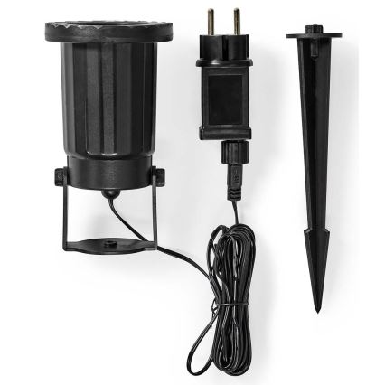 Projetor exterior de Natal com floco de neve LED 5W/230V IP44