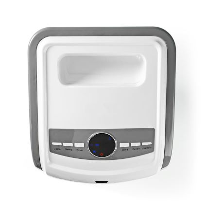 Arrefecedor de ar 80W/230V branco + comando