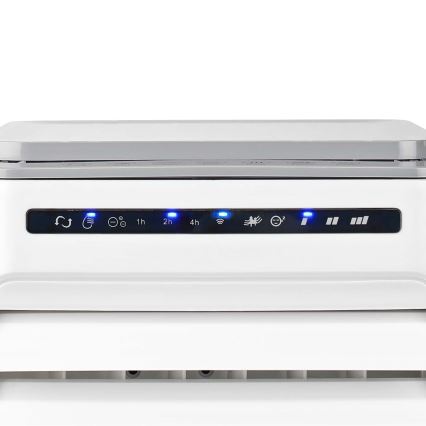 Arrefecedor de ar 65W/230V Wi-Fi Tuya branco + comando