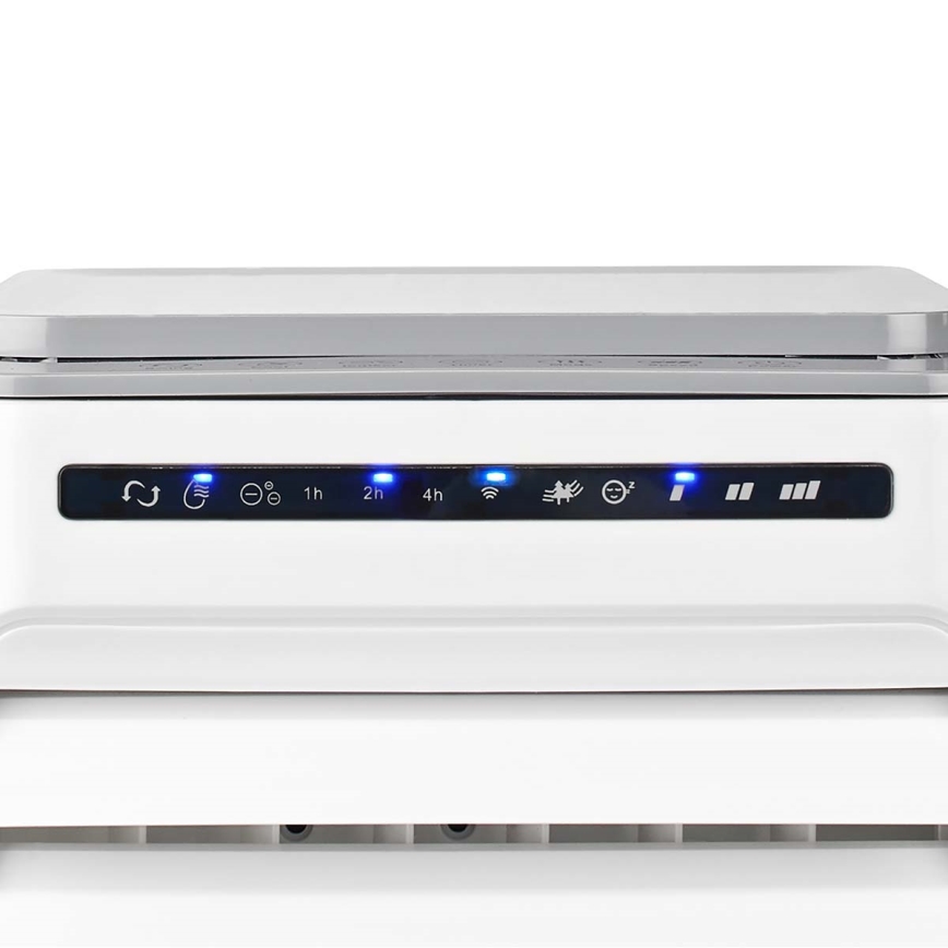 Arrefecedor de ar 65W/230V Wi-Fi Tuya branco + comando