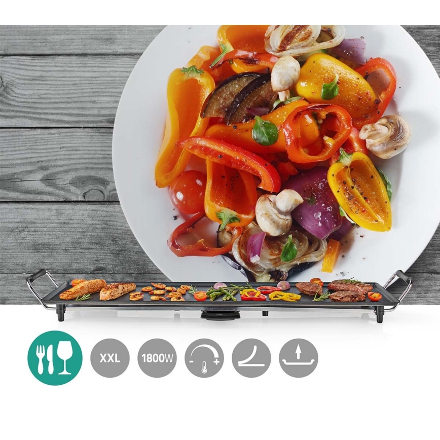 Mesa gril Teppanyaki 1800W/230V