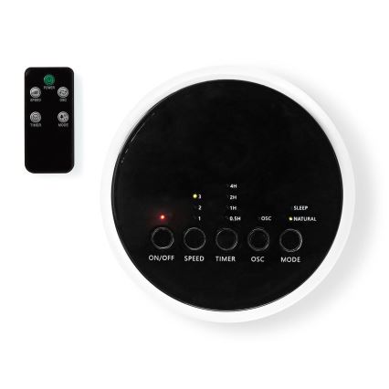 Ventoinha de chão 50W/230V branco + comando