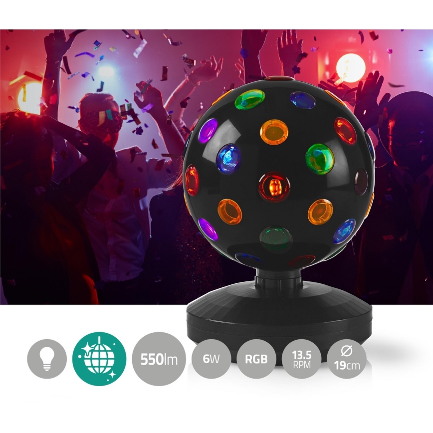 Candeeiro decorativo LED RGB LED/6W/230V