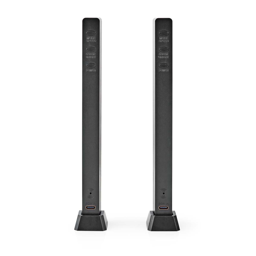 CONJUNTO 2x Candeeiro de mesa LED RGB recarregável LED/250 mAh