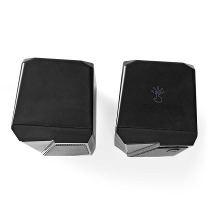 CONJUNTO 2x Altifalante de gaming LED RGB 18W/5V