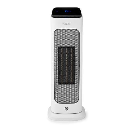 Ventoinha com uma elemento de aquecimento cerâmico Smartlife 1400/2000W/230V Wi-Fi Tuya + comando
