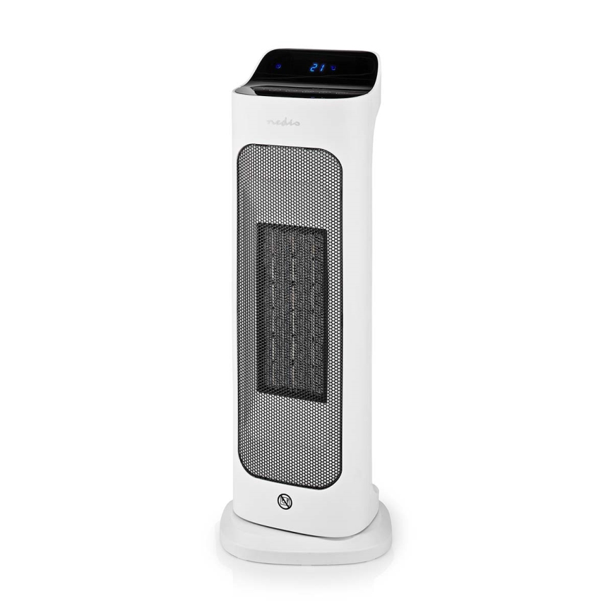 Ventoinha com uma elemento de aquecimento cerâmico Smartlife 1400/2000W/230V Wi-Fi Tuya + comando