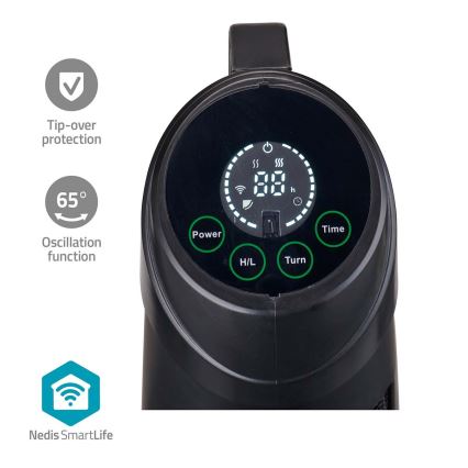 Elemento de aquecimento exterior SmartLife 600/1200W/230V Wi-Fi Tuya IP24