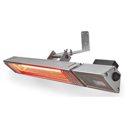 Exterior elemento de aquecimento elétrico 2000W/230V IP65 + comando