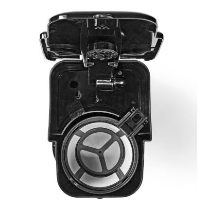 Nedis KACM300FBK - Máquina de café para uma caneca 0,4 l com caneca de viagem