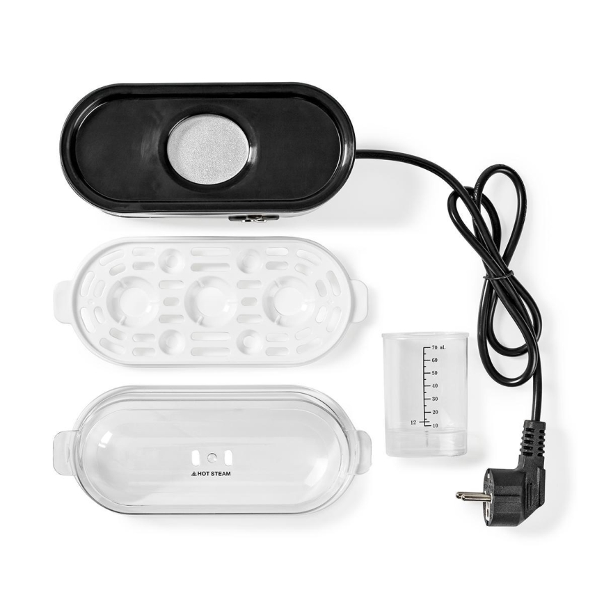Cozedor de ovos 210W/230V em aço inoxidável
