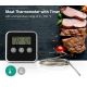 Termómetro de carne com visor e temporizador 0-250 °C 1xAAA