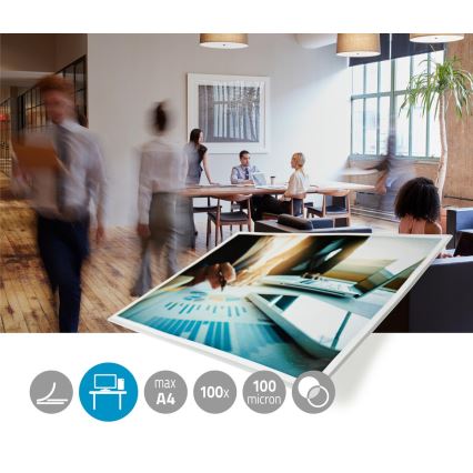 Filme de plastificação A4 100 pcs