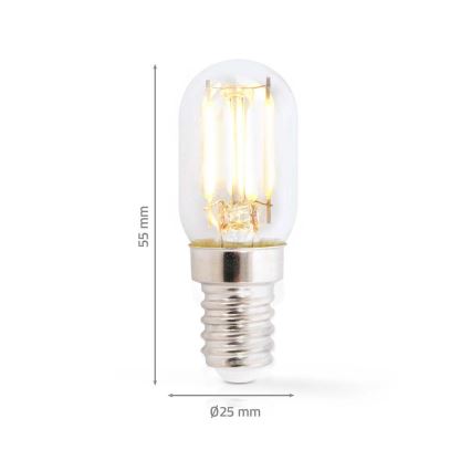 Lâmpada de frigorífico LED T22 E14/1,5W/230V 1800K