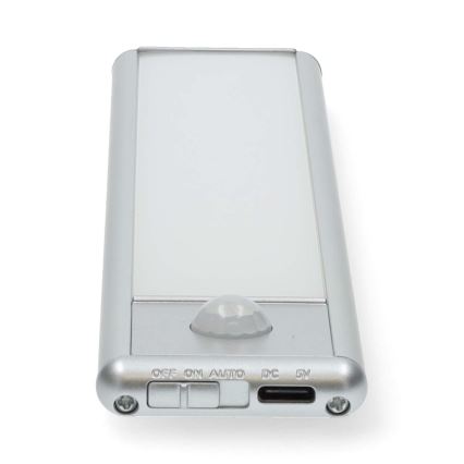 Iluminação magnética recarregável para armário com sensor de movimento LED/1W/1100 mAh 3000K
