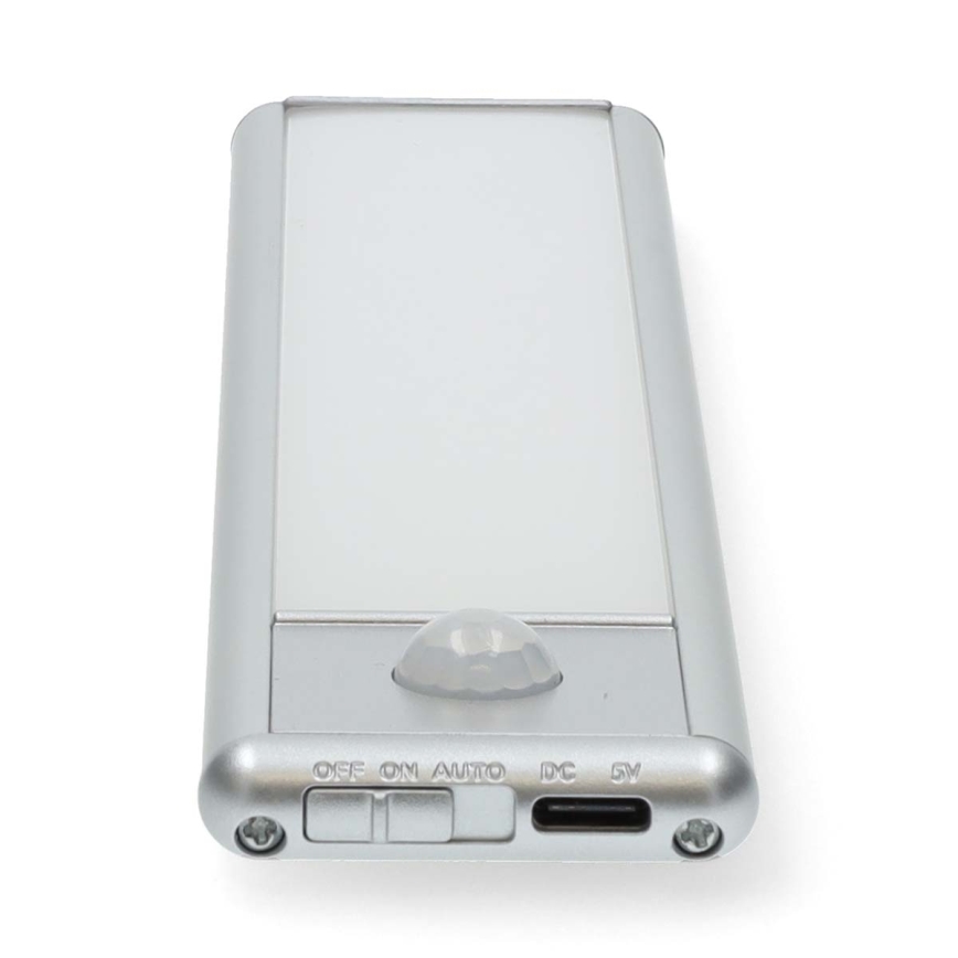 Iluminação magnética recarregável para armário com sensor de movimento LED/1W/1100 mAh 3000K