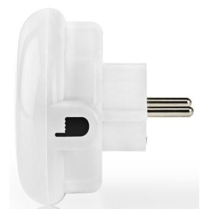 Iluminação noturna LED com sensor LED/0,6W/230V