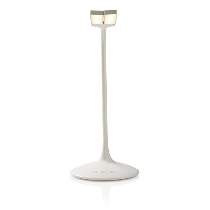 Lâmpada de mesa LED regulável LED/6W/5V 2200 mAh branca