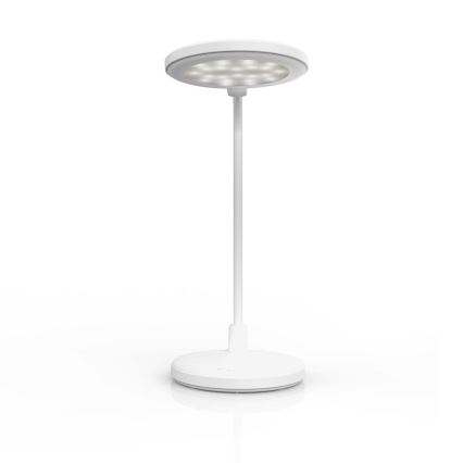Lâmpada LED tátil recarregável dimerizável com espelho LED/6W/1200 mAh 3000/4000/5700K CRI 90 branca