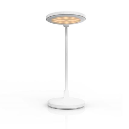 Lâmpada LED tátil recarregável dimerizável com espelho LED/6W/1200 mAh 3000/4000/5700K CRI 90 branca